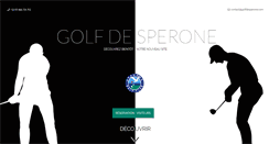 Desktop Screenshot of golfdesperone.com